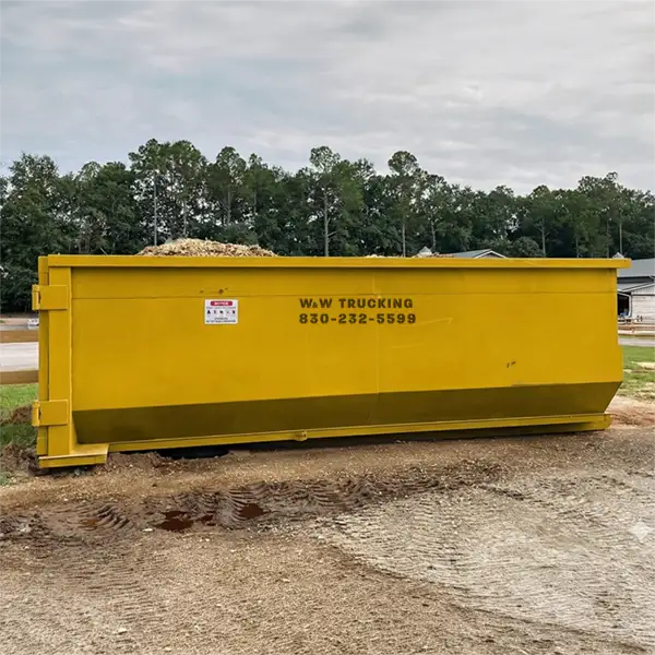 jobsite dumpster