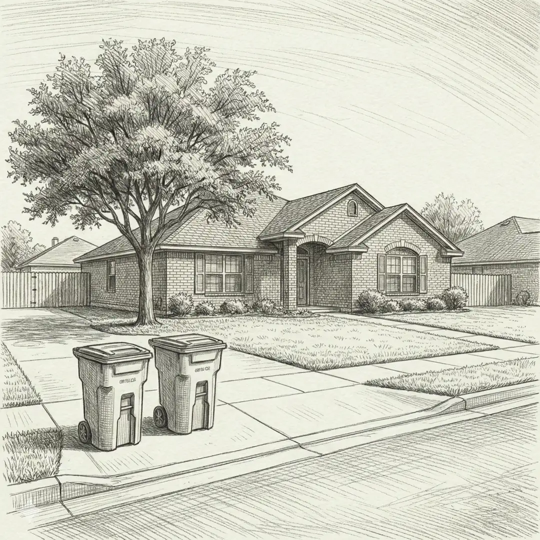 val verde county weekly trash service